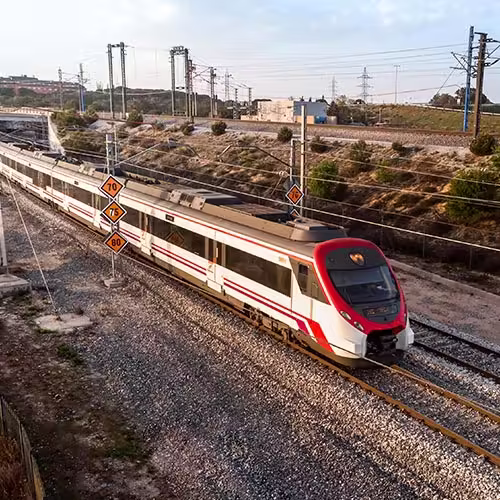 High-speed rail component manufacturing