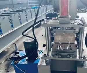 W‑shaped Steel Sheet Roll Forming Machine