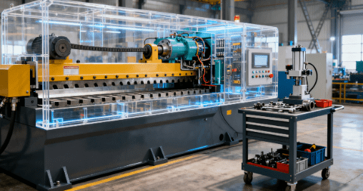 Cisaille à métaux hydraulique
