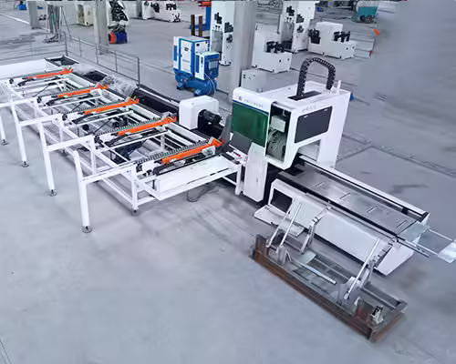 laser cutting metal machine
